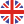 English language icon represented by the flag of the United Kingdom